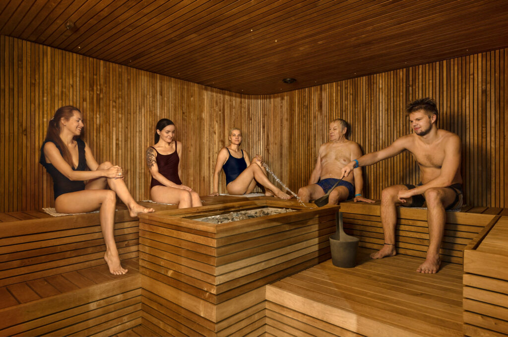 Saunas - Veemõnula Tõrvas